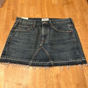NWT AGOLDE jean skirt 27